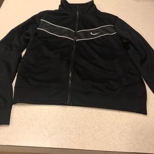 Black Nike Zip-Up Jacket
